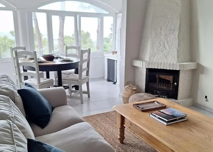 Magnifica Casa Con Vistas Al Mar Y Piscina Privada * Gerona